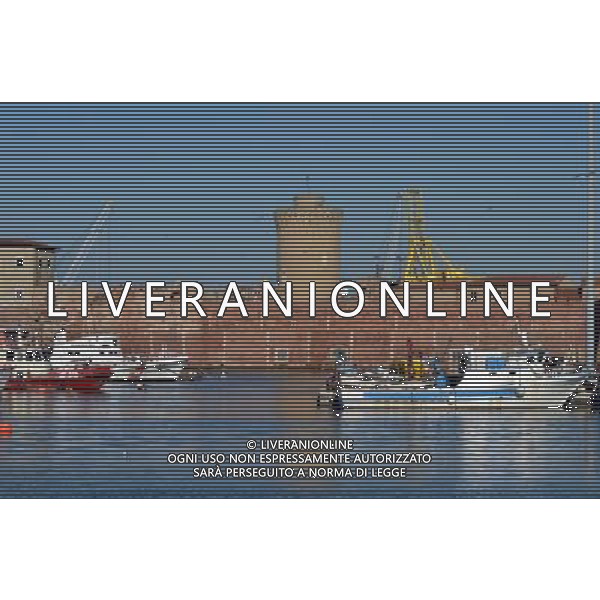 Livorno immagini della darsena del porto FOTO SIMONE LANARI-AG ALDO LIVERANI SAS