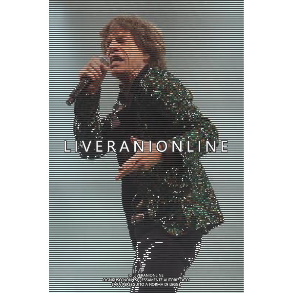 The Rolling Stones headline the Pyramid Stage at Glastonbury Festival, Worthy Farm, Pilton, Glastonbury, Somerset, UK on 29th June 2013. Pictured: Mick Jagger ©photoshot/AGENZIA ALDO LIVERANI SAS - ITALY ONLY - EDITORIAL USE ONLY