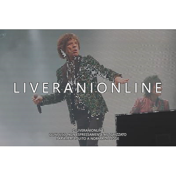 The Rolling Stones headline the Pyramid Stage at Glastonbury Festival, Worthy Farm, Pilton, Glastonbury, Somerset, UK on 29th June 2013. Pictured: Mick Jagger ©photoshot/AGENZIA ALDO LIVERANI SAS - ITALY ONLY - EDITORIAL USE ONLY