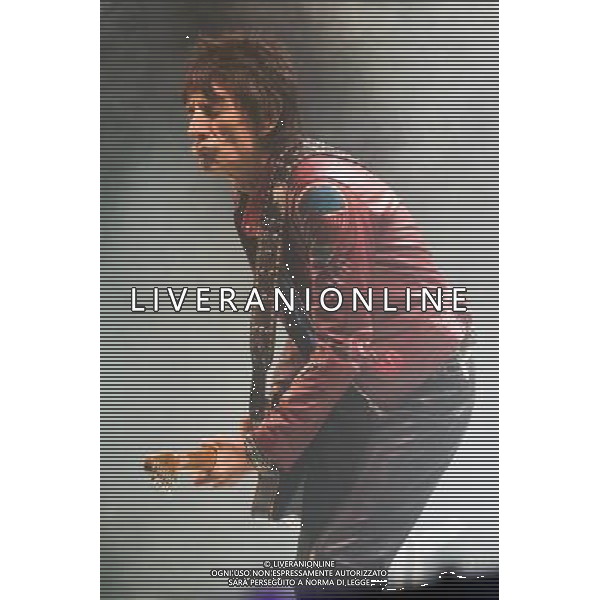 The Rolling Stones headline the Pyramid Stage at Glastonbury Festival, Worthy Farm, Pilton, Glastonbury, Somerset, UK on 29th June 2013. Pictured: Ronnie Wood ©photoshot/AGENZIA ALDO LIVERANI SAS - ITALY ONLY - EDITORIAL USE ONLY