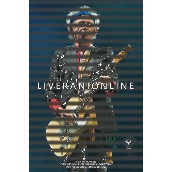 The Rolling Stones headline the Pyramid Stage at Glastonbury Festival, Worthy Farm, Pilton, Glastonbury, Somerset, UK on 29th June 2013. Pictured: Keith Richards ©photoshot/AGENZIA ALDO LIVERANI SAS - ITALY ONLY - EDITORIAL USE ONLY