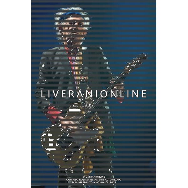 The Rolling Stones headline the Pyramid Stage at Glastonbury Festival, Worthy Farm, Pilton, Glastonbury, Somerset, UK on 29th June 2013. Pictured: Keith Richards ©photoshot/AGENZIA ALDO LIVERANI SAS - ITALY ONLY - EDITORIAL USE ONLY