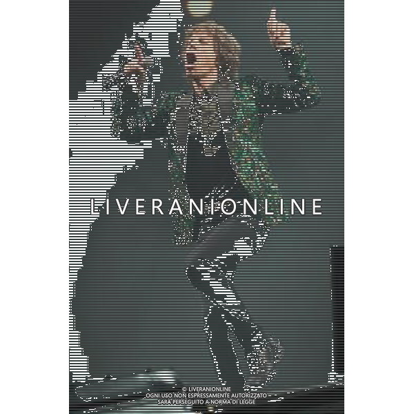The Rolling Stones headline the Pyramid Stage at Glastonbury Festival, Worthy Farm, Pilton, Glastonbury, Somerset, UK on 29th June 2013. Pictured: Mick Jagger ©photoshot/AGENZIA ALDO LIVERANI SAS - ITALY ONLY - EDITORIAL USE ONLY