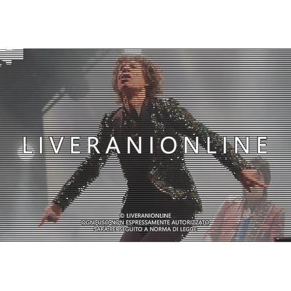 The Rolling Stones headline the Pyramid Stage at Glastonbury Festival, Worthy Farm, Pilton, Glastonbury, Somerset, UK on 29th June 2013. Pictured: Mick Jagger ©photoshot/AGENZIA ALDO LIVERANI SAS - ITALY ONLY - EDITORIAL USE ONLY