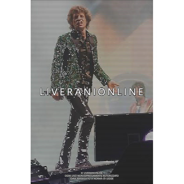 The Rolling Stones headline the Pyramid Stage at Glastonbury Festival, Worthy Farm, Pilton, Glastonbury, Somerset, UK on 29th June 2013. Pictured: Mick Jagger ©photoshot/AGENZIA ALDO LIVERANI SAS - ITALY ONLY - EDITORIAL USE ONLY