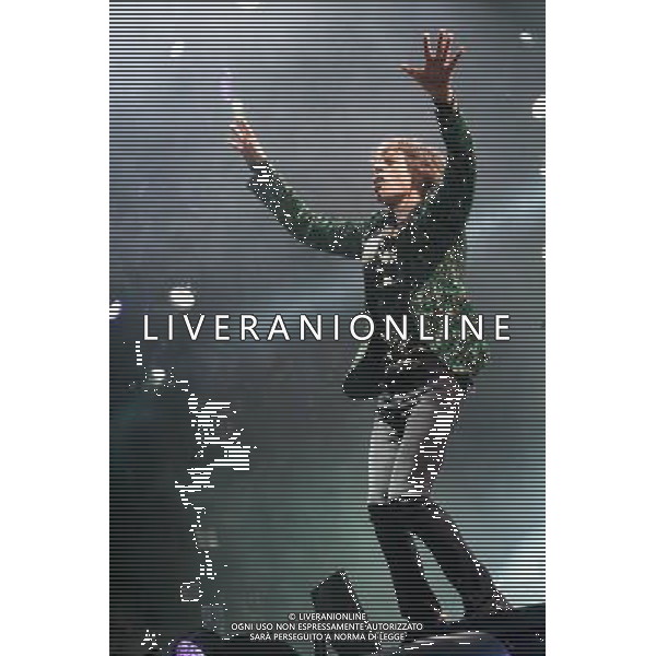 The Rolling Stones headline the Pyramid Stage at Glastonbury Festival, Worthy Farm, Pilton, Glastonbury, Somerset, UK on 29th June 2013. Pictured: Mick Jagger ©photoshot/AGENZIA ALDO LIVERANI SAS - ITALY ONLY - EDITORIAL USE ONLY