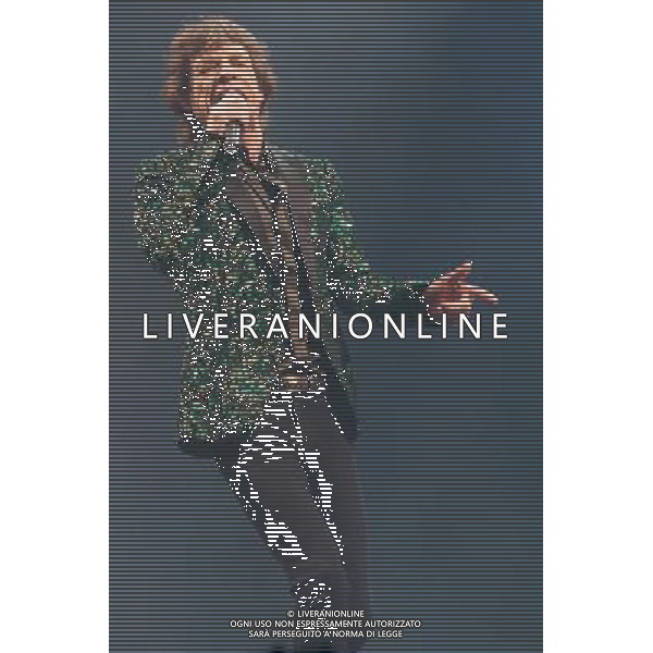 The Rolling Stones headline the Pyramid Stage at Glastonbury Festival, Worthy Farm, Pilton, Glastonbury, Somerset, UK on 29th June 2013. Pictured: Mick Jagger ©photoshot/AGENZIA ALDO LIVERANI SAS - ITALY ONLY - EDITORIAL USE ONLY
