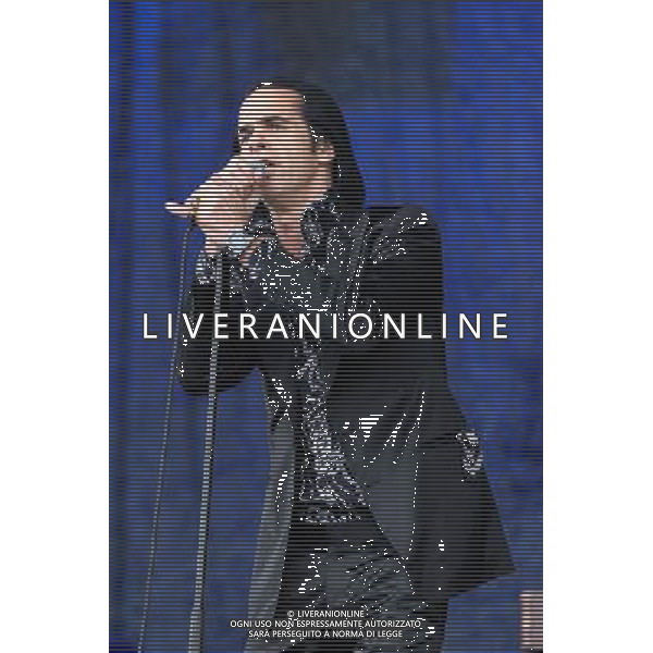 Nick Cave plays Glastonbury Festival on 30/06/2013 at Worthy Farm, Glastonbury. Persons pictured: Nick Cave. ©PHOTOSHOT/AGENZIA ALDO LIVERANI SAS - ITALY ONLY - EDITORIAL USE ONLY