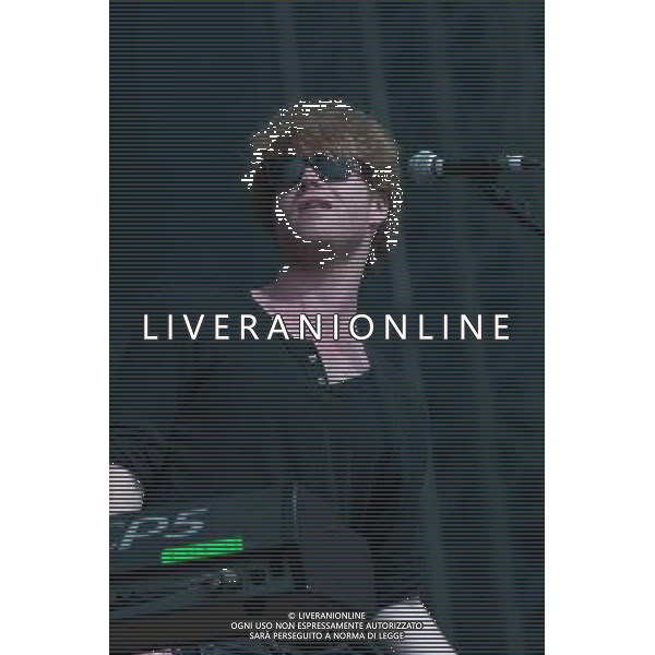 Kodaline - Steven Garrigan â€“ vocals, guitar; performing live in concert at ive at Hard Rock Calling 2013 on the Main Stage, Queen Elizabeth Olympic Park, London, United Kingdom Date: 29/06/2013 ©photoshot/AGENZIA ALDO LIVERANI SAS - ITALY ONLY - EDITORIAL USE ONLY