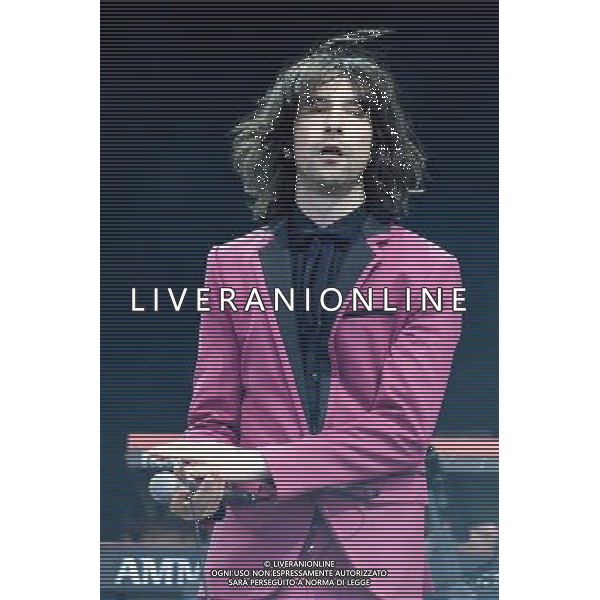 Primal Scream plays Glastonbury Festival on 29/06/2013 at Worthy Farm, Glastonbury. Persons pictured: Bobby Gillespie. ©photoshot/AGENZIA ALDO LIVERANI SAS - ITALY ONLY - EDITORIAL USE ONLY