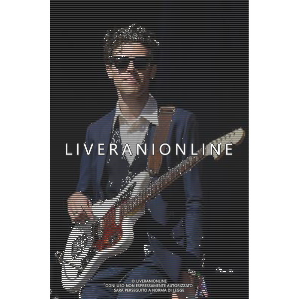 Noah and the Whale plays Glastonbury Festival on 29/06/2013 at Worthy Farm, Glastonbury. The band consists of Charlie Fink, Tom Hobden, Matt Owens, Fred Abbott, and Michael Petulla. ©photoshot/AGENZIA ALDO LIVERANI SAS - ITALY ONLY - EDITORIAL USE ONLY