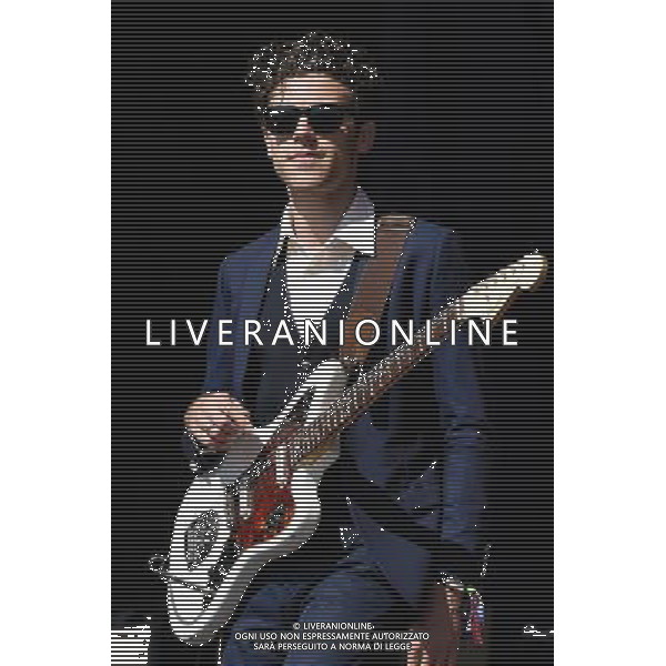 Noah and the Whale plays Glastonbury Festival on 29/06/2013 at Worthy Farm, Glastonbury. The band consists of Charlie Fink, Tom Hobden, Matt Owens, Fred Abbott, and Michael Petulla. ©photoshot/AGENZIA ALDO LIVERANI SAS - ITALY ONLY - EDITORIAL USE ONLY