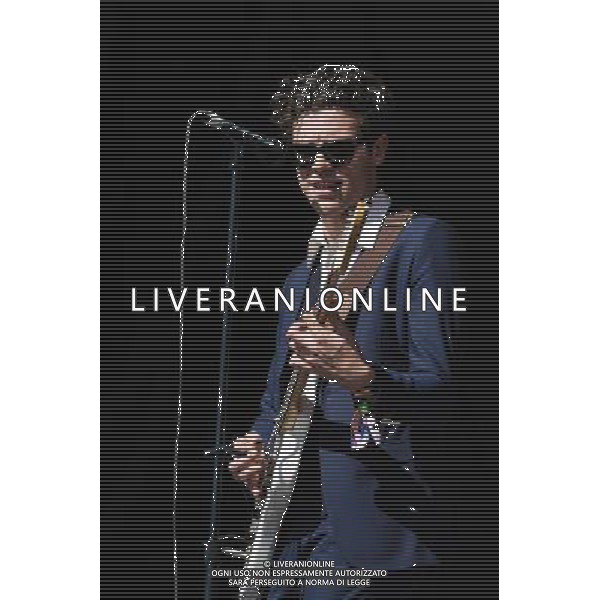 Noah and the Whale plays Glastonbury Festival on 29/06/2013 at Worthy Farm, Glastonbury. The band consists of Charlie Fink, Tom Hobden, Matt Owens, Fred Abbott, and Michael Petulla. ©photoshot/AGENZIA ALDO LIVERANI SAS - ITALY ONLY - EDITORIAL USE ONLY