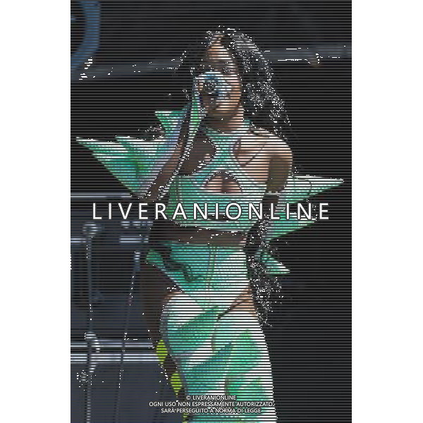 Azealia Banks plays Glastonbury Festival on 29/06/2013 at Worthy Farm, Glastonbury. Persons pictured: Azealia Banks. ©photoshot/AGENZIA ALDO LIVERANI SAS - ITALY ONLY - EDITORIAL USE ONLY