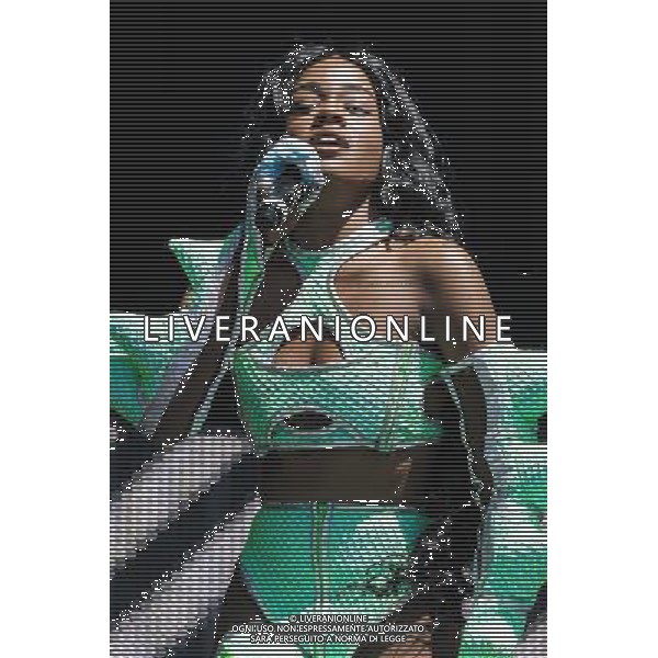 Azealia Banks plays Glastonbury Festival on 29/06/2013 at Worthy Farm, Glastonbury. Persons pictured: Azealia Banks. ©photoshot/AGENZIA ALDO LIVERANI SAS - ITALY ONLY - EDITORIAL USE ONLY