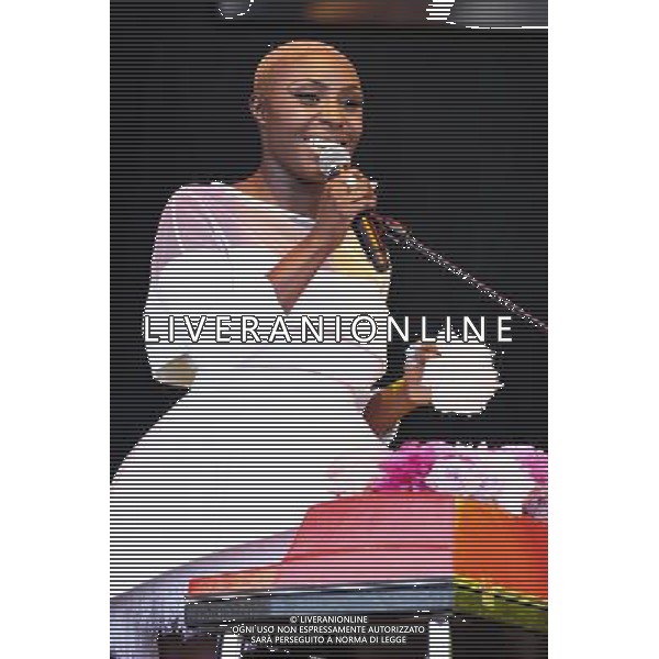Laura Mvula plays Glastonbury Festival on 29/06/2013 at Worthy Farm, Glastonbury. Persons pictured: Laura Mvula. ©photoshot/AGENZIA ALDO LIVERANI SAS - ITALY ONLY - EDITORIAL USE ONLY