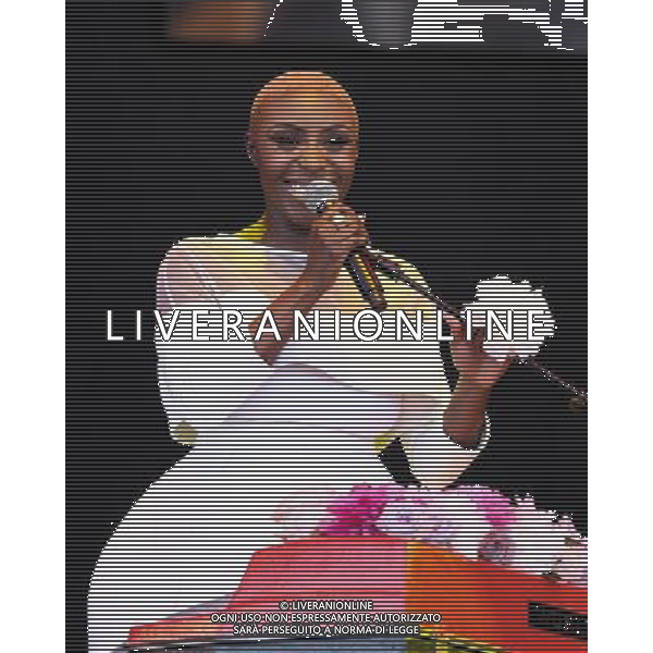 Laura Mvula plays Glastonbury Festival on 29/06/2013 at Worthy Farm, Glastonbury. Persons pictured: Laura Mvula. ©photoshot/AGENZIA ALDO LIVERANI SAS - ITALY ONLY - EDITORIAL USE ONLY