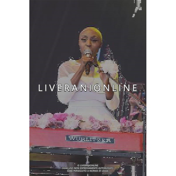 Laura Mvula plays Glastonbury Festival on 29/06/2013 at Worthy Farm, Glastonbury. Persons pictured: Laura Mvula. ©photoshot/AGENZIA ALDO LIVERANI SAS - ITALY ONLY - EDITORIAL USE ONLY