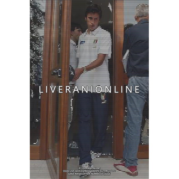 Coverciano (Fi) 04/10/2004 Raduno della Nazionale italiana di Calcio Zaccardo Christian Ph Gianni Nucci/Aldo Liverani