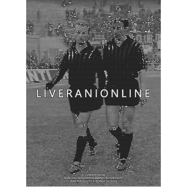 ARCHIVIO GIOVANNI LIVERANI NELLA FOTO GOVANNI TRAPATTONI CON NOLETTI MILAN AG ALDO LIVERANI SAS