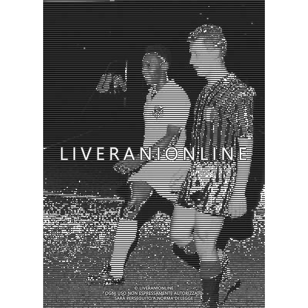 ARCHIVIO GIOVANNI LIVERANI NELLA FOTO GOVANNI TRAPATTONI CON PELE\' AG ALDO LIVERANI SAS