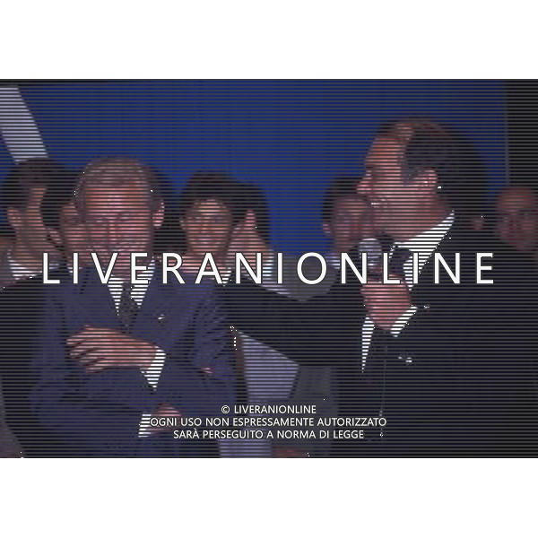 ARCHIVIO LIVERANI NELLA FOTO GIOVANNI TRAPATTONI ALLENATORE INTER CON ERNESTO PELLEGRINI AG ALDO LIVERANI SAS