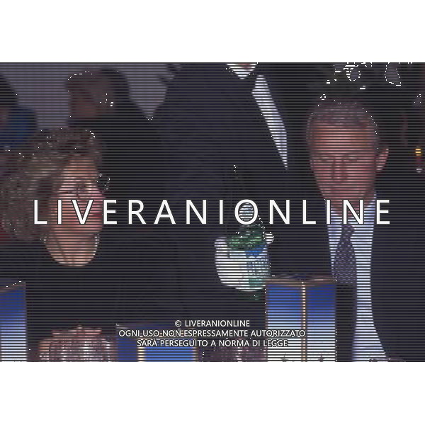 ARCHIVIO LIVERANI NELLA FOTO GIOVANNI TRAPATTONI ALLENATORE INTER CON LA MOGLIE AG ALDO LIVERANI SAS