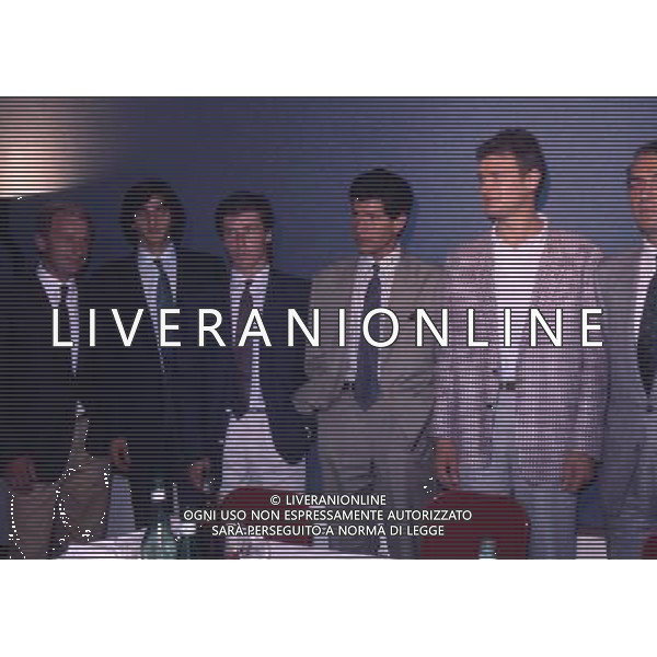 ARCHIVIO LIVERANI NELLA FOTO GIOVANNI TRAPATTONI ALLENATORE INTER CON SERENA SCIFO NOBILE AG ALDO LIVERANI SAS