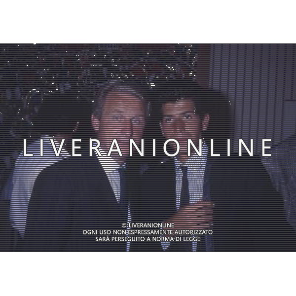 ARCHIVIO LIVERANI NELLA FOTO GIOVANNI TRAPATTONI ALLENATORE INTER CON ENZO SCIFO AG ALDO LIVERANI SAS
