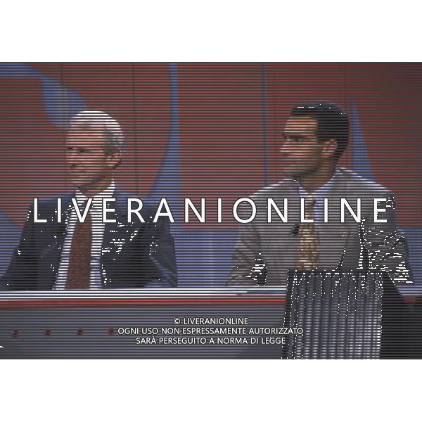 ARCHIVIO LIVERANI NELLA FOTO GIOVANNI TRAPATTONI ALLENATORE INTER CON GIUSEPPE BERGOMI AG ALDO LIVERANI SAS