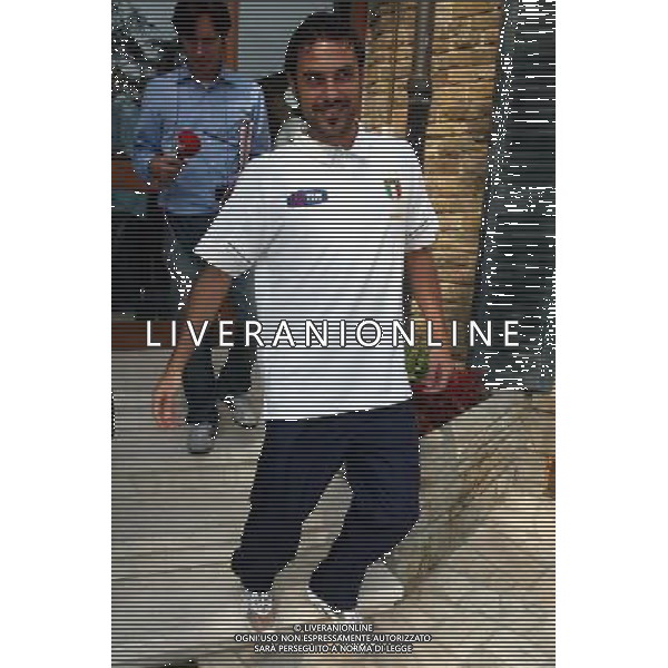 Coverciano (Fi) 04/10/2004 Raduno della Nazionale italiana di Calcio Fiore Stefano Ph Gianni Nucci/Aldo Liverani