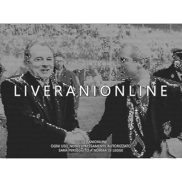 ARCHIVIO LIVERANI NELLA FOTO GIOVANNI TRAPATTONI PERIODO INTER CON VUJAIDIN BOSKOV AG ALDO LIVERANI SAS