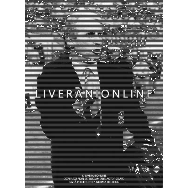 ARCHIVIO LIVERANI NELLA FOTO GIOVANNI TRAPATTONI PERIODO INTER AG ALDO LIVERANI SAS