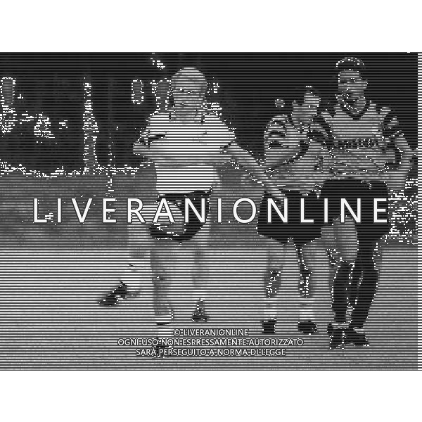 ARCHIVIO LIVERANI NELLA FOTO GIOVANNI TRAPATTONI PERIODO INTER CON RICCARDO FERRI AG ALDO LIVERANI SAS