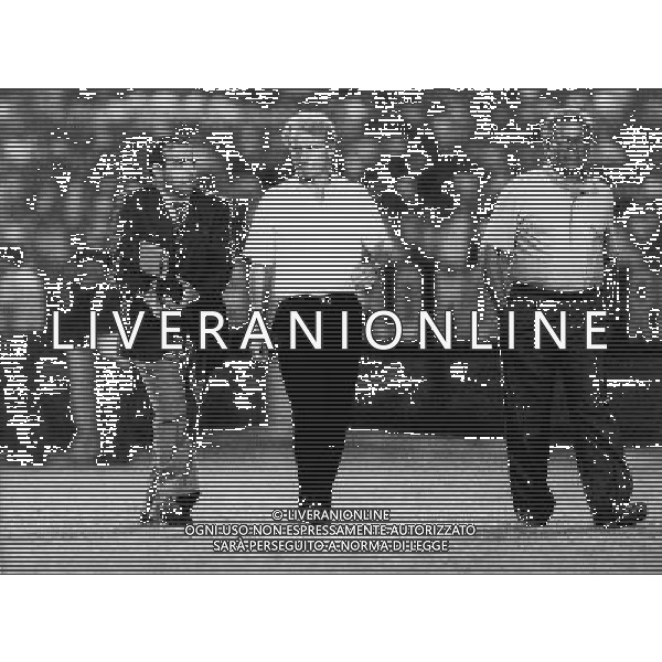 ARCHIVIO LIVERANI NELLA FOTO GIOVANNI TRAPATTONI PERIODO INTER CON CAMILLO CEDRATI AG ALDO LIVERANI SAS