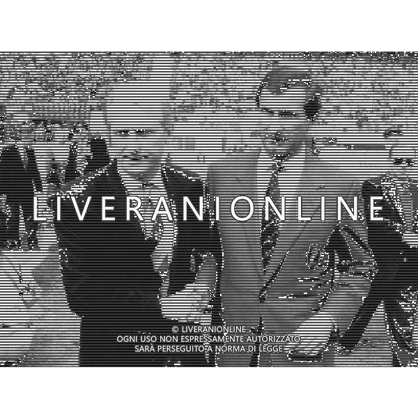 ARCHIVIO LIVERANI NELLA FOTO GIOVANNI TRAPATTONI PERIODO INTER CON GAETANO SALVEMINI AG ALDO LIVERANI SAS