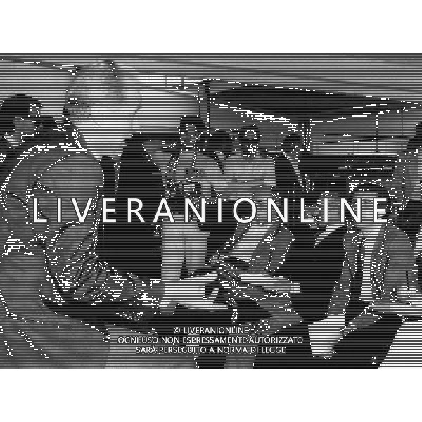 ARCHIVIO LIVERANI NELLA FOTO GIOVANNI TRAPATTONI PERIODO INTER IN CONFERENZA ALLA BATTIS AG ALDO LIVERANI SAS