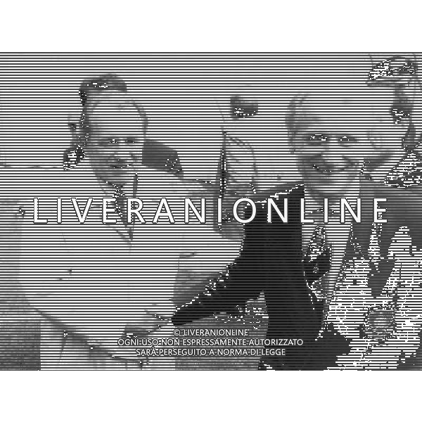 ARCHIVIO LIVERANI NELLA FOTO GIOVANNI TRAPATTONI PERIODO INTER CON VUJAIDIN BOSKOV AG ALDO LIVERANI SAS