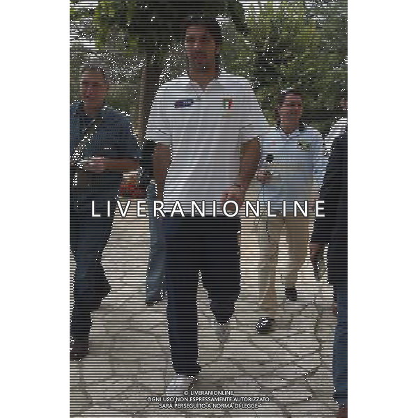 Coverciano (Fi) 04/10/2004 Raduno della Nazionale italiana di Calcio Buffon Gianluigi Ph Gianni Nucci/Aldo Liverani