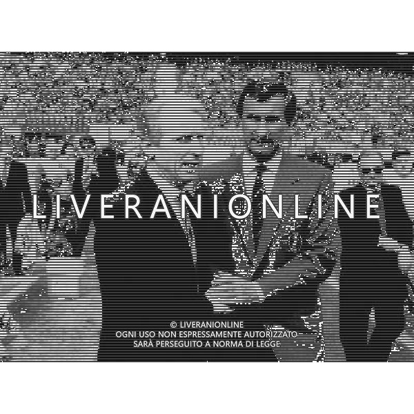 ARCHIVIO LIVERANI NELLA FOTO GIOVANNI TRAPATTONI PERIODO INTER CON GAETANO SALVEMINI AG ALDO LIVERANI SAS