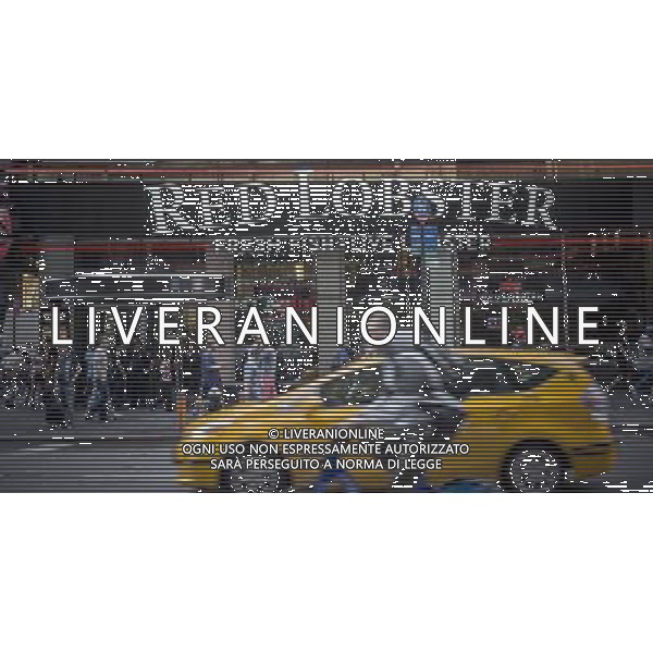 A Red Lobster restaurant in Times Square in New York is seen on Monday, July 1, 2013. Darden Restaurants, which owns Red Lobster, also runs the Olive Garden, Longhorn Steakhouses and other casual dining brands, has recently reported quarterly sales that exceeded analysts expectations. (Œ Richard B. Levine) ©Photoshot/AGENZIA ALDO LIVERANI SAS-ITALY ONLY - EDITORIAL USE ONLY