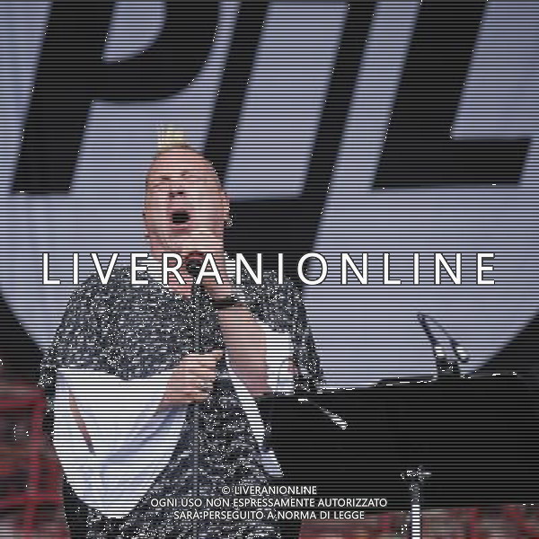 PiL plays Glastonbury Festival on 30/06/2013 at Worthy Farm, Glastonbury. Persons pictured: Johnny Lydon. ©Photoshot/AGENZIA ALDO LIVERANI SAS-ITALY ONLY - EDITORIAL USE ONLY