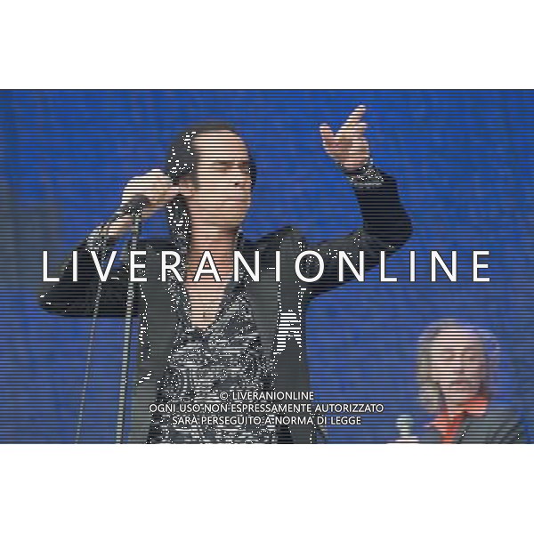 Nick Cave And The Bad Seeds perform on The Pyramid Stage at Glastonbury Festival, Worthy Farm, Pilton, Glastonbury, Somerset, UK on 30th June 2013. Pictured: Nick Cave ©Photoshot/AGENZIA ALDO LIVERANI SAS-ITALY ONLY - EDITORIAL USE ONLY