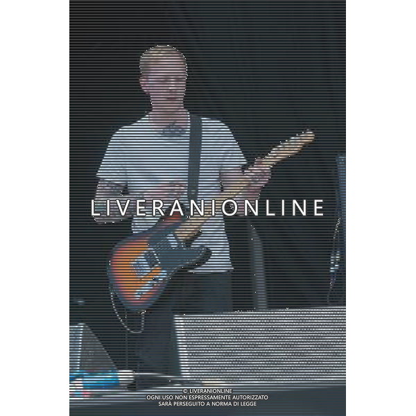Deaf Havana - Chris Pennells - lead guitar, performing live in concert at ive at Hard Rock Calling 2013 on the Main Stage, Queen Elizabeth Olympic Park, London, United Kingdom Date: 30/06/2013 ©Photoshot/AGENZIA ALDO LIVERANI SAS-ITALY ONLY - EDITORIAL USE ONLY