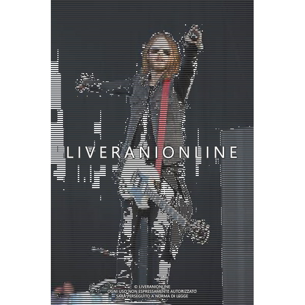 30 Seconds to Mars perform on the Main Stage at Download Music Festival, Castle Donington, UK, on 16th June 2013. Pictured here Jared Leto ©Photoshot/AGENZIA ALDO LIVERANI SAS-ITALY ONLY - EDITORIAL USE ONLY