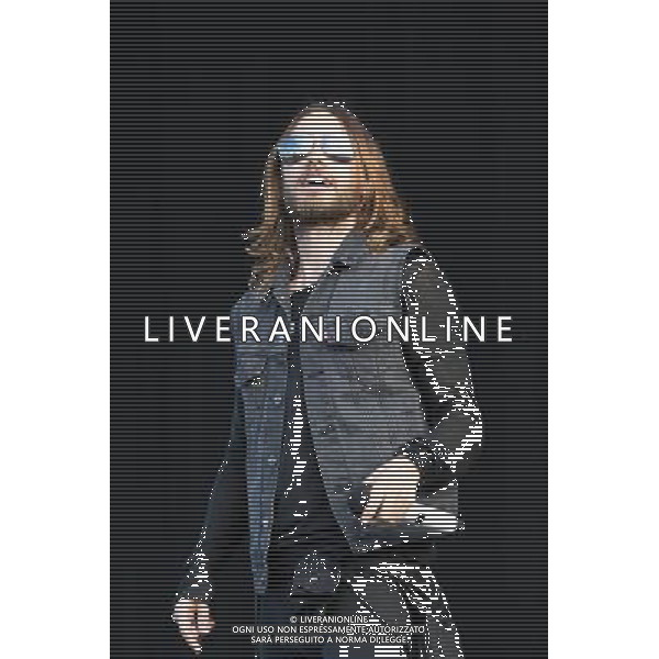 30 Seconds to Mars perform on the Main Stage at Download Music Festival, Castle Donington, UK, on 16th June 2013. Pictured here Jared Leto ©Photoshot/AGENZIA ALDO LIVERANI SAS-ITALY ONLY - EDITORIAL USE ONLY