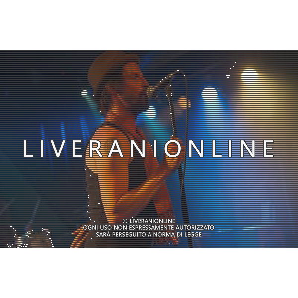 The Temperance Movement perform at Scala, King\'s Cross, London, England, UK on 3rd July 2013. The band consists of Phil Campbell (lead vocals), Paul Sayer (guitar), Luke Potashnick (guitar), Nick Fyffe (bass) and Damon Wilson (drums). ©Photoshot/AGENZIA ALDO LIVERANI SAS-ITALY ONLY - EDITORIAL USE ONLY