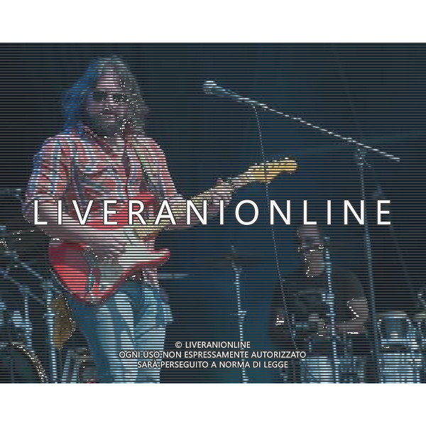 Zac Brown Band - Clay Cook (guitar, keyboards, mandolin, steel guitar, vocals) performing live in concert at ive at Hard Rock Calling 2013 on the Main Stage, Queen Elizabeth Olympic Park, London, United Kingdom Date: 30/06/2013 ag aldo liverani sas only italy