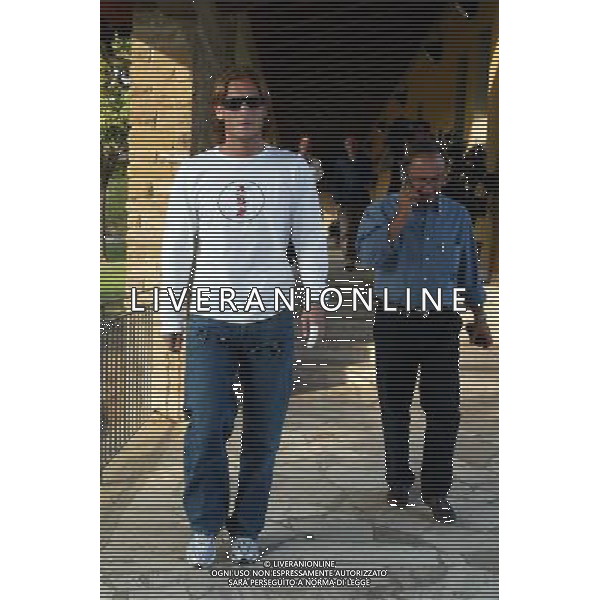 Coverciano (Fi) 04/10/2004 Raduno e allenamento della Nazionale italiana di Calcio nella foto francesco totti Ph Gianni Nucci/Aldo Liverani