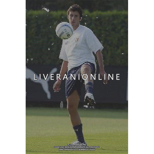 Coverciano (Fi) 04/10/2004 Raduno e allenamento della Nazionale italiana di Calcio nella foto christian zaccardo Ph Gianni Nucci/Aldo Liverani